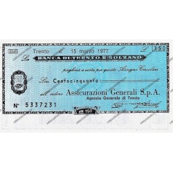 58) Generali 15.03.77 150 lire
