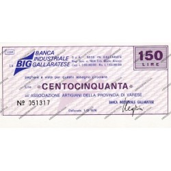 5) Artigiani 01.12.76 150 lire