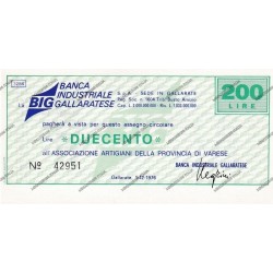 9) Artigiani 01.12.76 200 lire