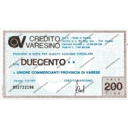 25) Varese 03.08.77 200 lire
