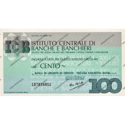 26) Trieste 30.04.77 100 lire