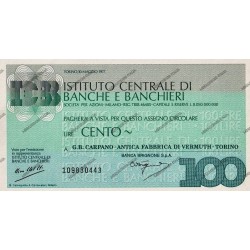 39) Carpano 10.05.77 100 lire