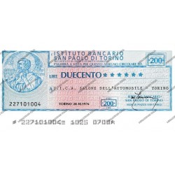 36) U.I.C.A. 28.10.76 200 lire