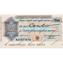 14) I.C.A.R. 22.03.76 100 lire