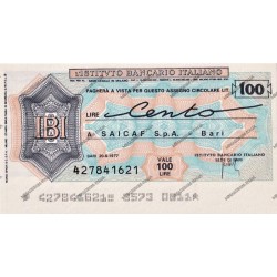 34) SAICAF 20.06.77 100 lire