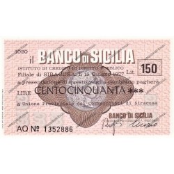 54) Siracusa 15.06.77 150 lire