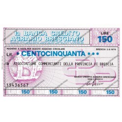 14) 02.08.76 Brescia 150 lire
