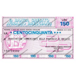 16) 22.11.76 Brescia 150 lire
