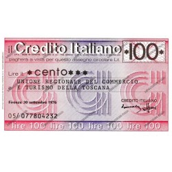 43) Toscana 30.09.76 100 lire