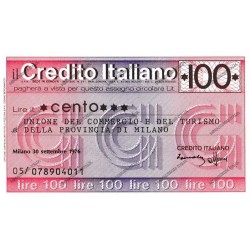 44) Milano 30.09.76 100 lire