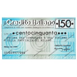 56) Milano 26.03.76 150 lire