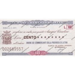 6) Latina 01.02.77 100 lire