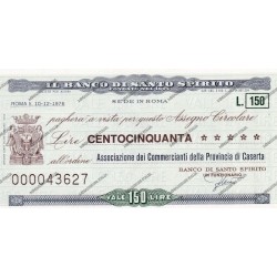 7) Caserta 10.12.76 150 lire