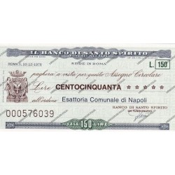 9) Napoli 10.12.76 150 lire