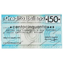 62) Milano 16.09.76 150 lire
