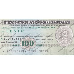 1) Brescia 15.11.76 100 lire