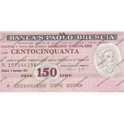 5) Brescia 03.11.77 150 lire