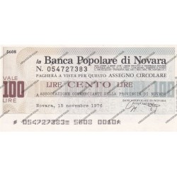 6) Novara 15.11.76 100 lire
