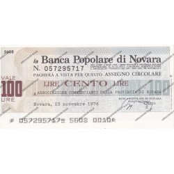 9) Novara 23.11.76 100 lire
