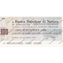 10) Novara 25.11.76 100 lire