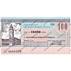 8) Artigiani 01.09.77 100 lire