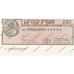 S.P.T. 50 lire 10.10.1974